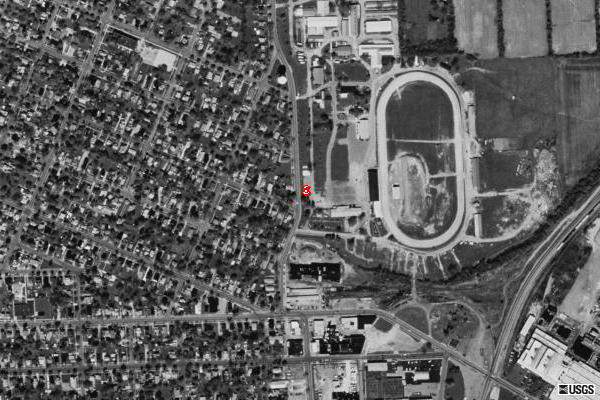 Adrian Fairgrounds - Aerial Photo (newer photo)